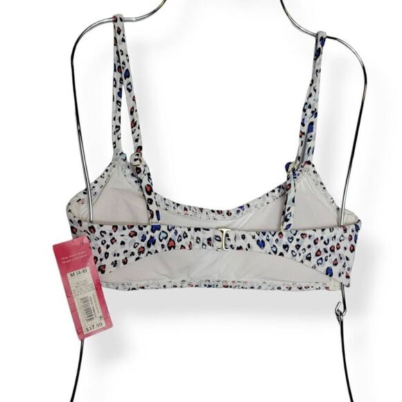 Xhilaration  Colorful Animal Print Bikini Top Medium 4-6 - Picture 2 of 3